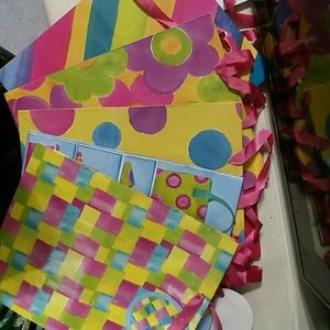 Gift Bags- 5 count (NWOT)